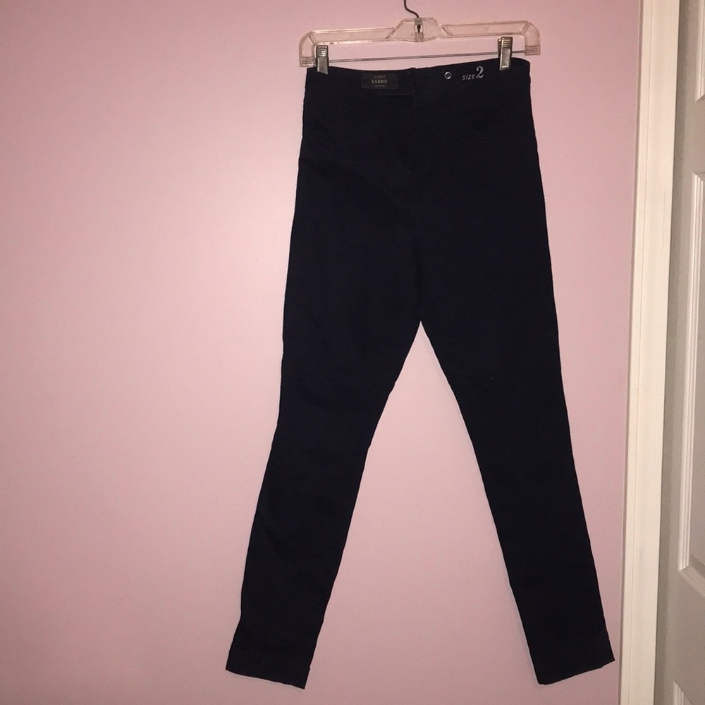 Navy J crew skinny pants
